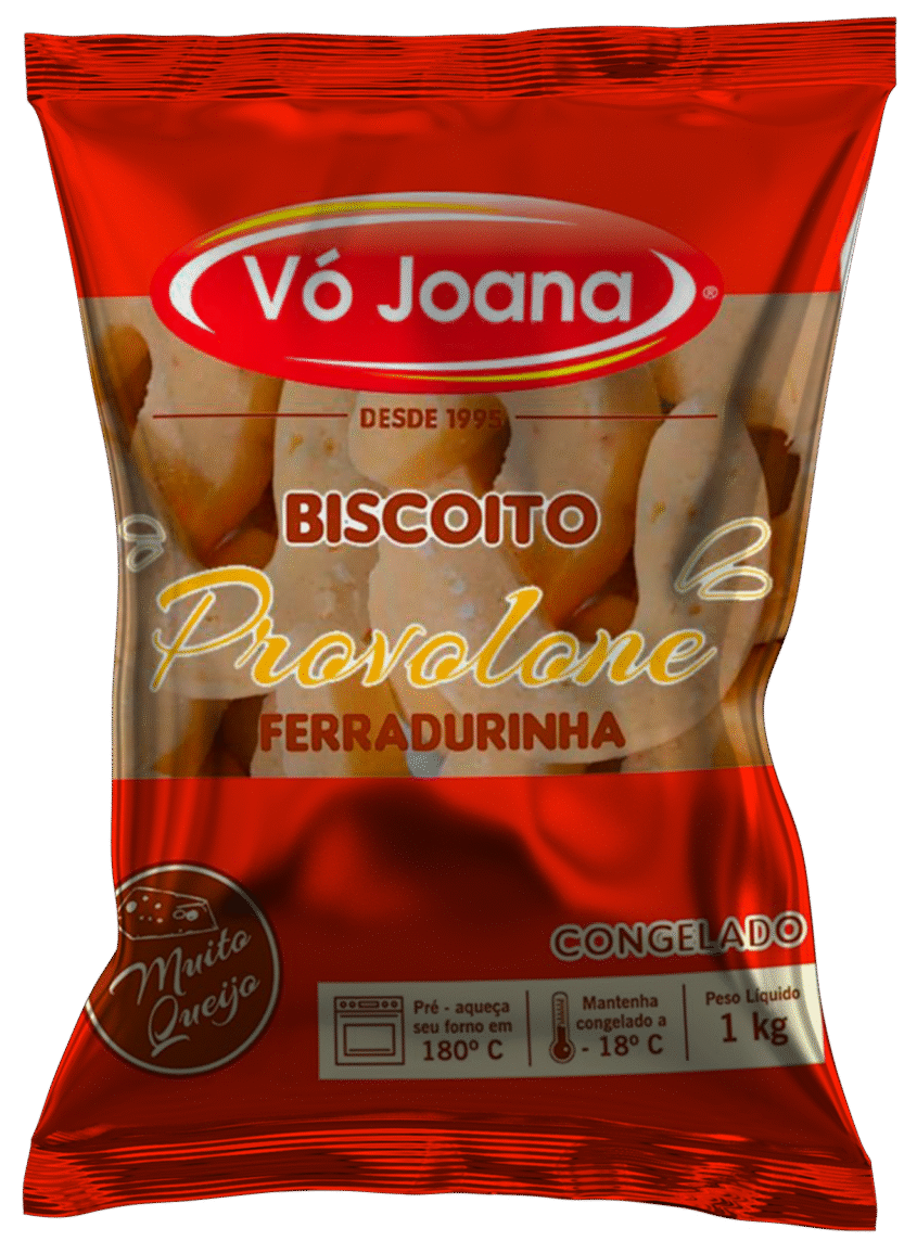 Biscoito de Queijo Vó Joana – Ferradurinha Provolone