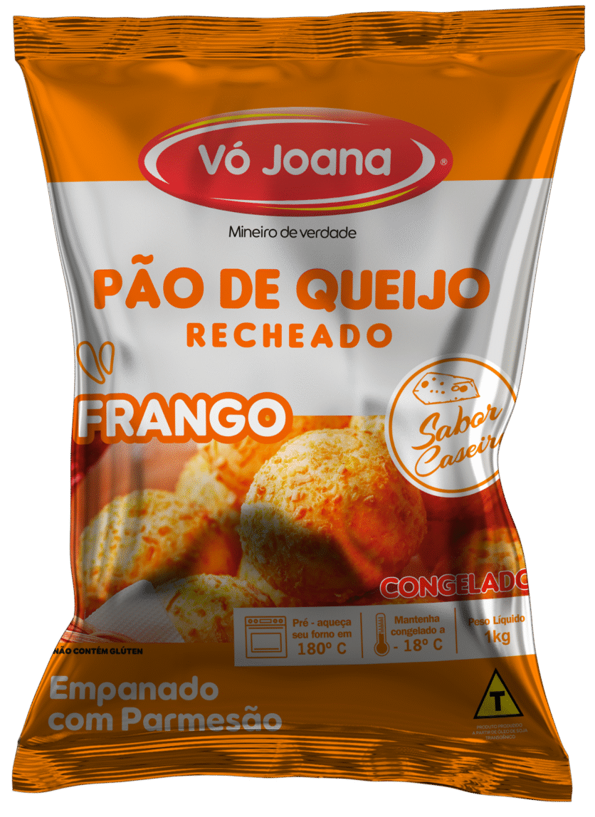 Pão de Queijo Recheado Vó Joana – Frango